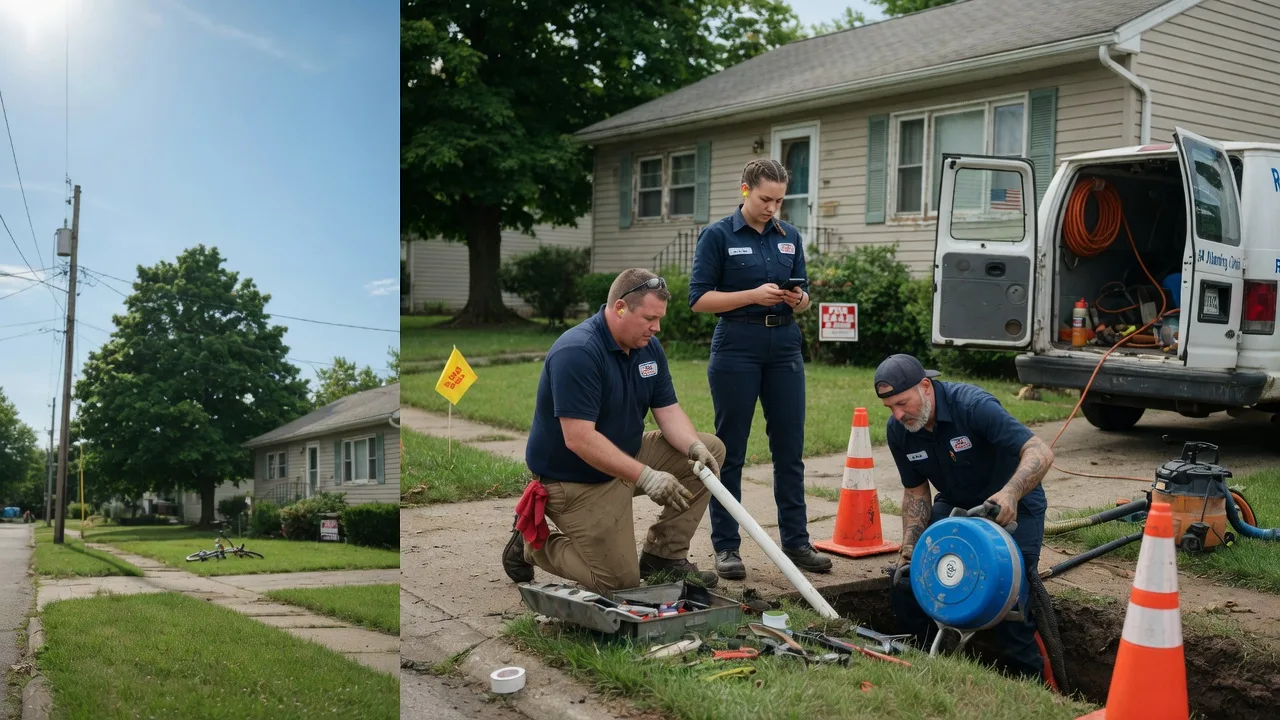 Sewer Line Repair in Middleport, NY near me